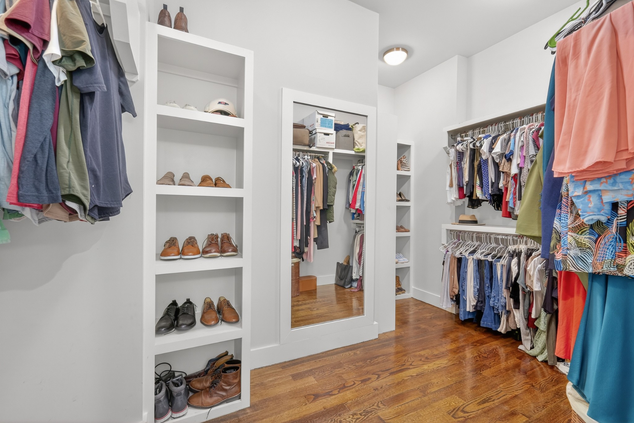 5812 Morrow Road, Unit A Nashville, TN 37209 - Photo 24 of 34 a view of walk in closet with clothes and shoes