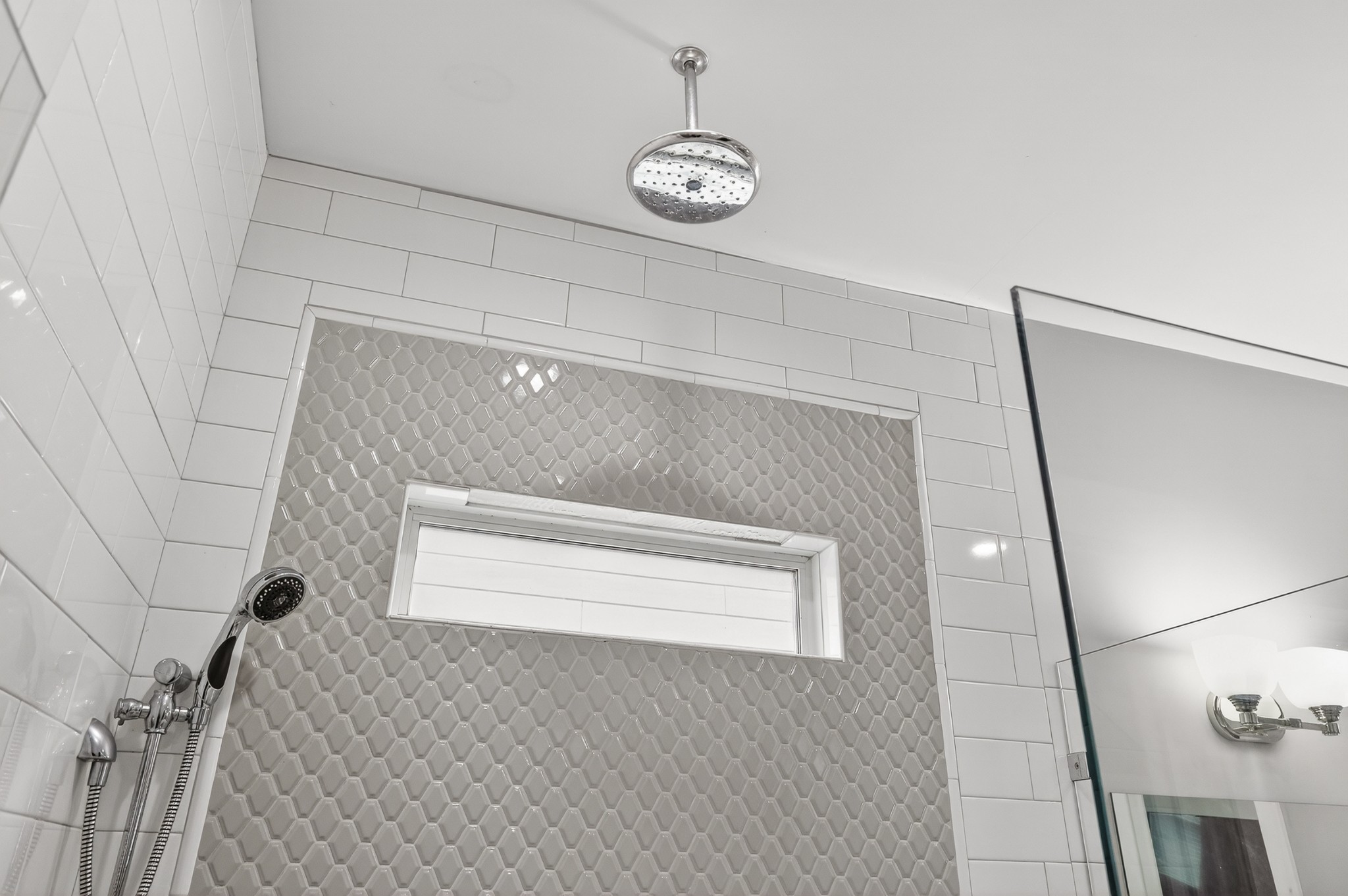 5812 Morrow Road, Unit A Nashville, TN 37209 - Photo 27 of 34 a bathroom with a shower and a sink