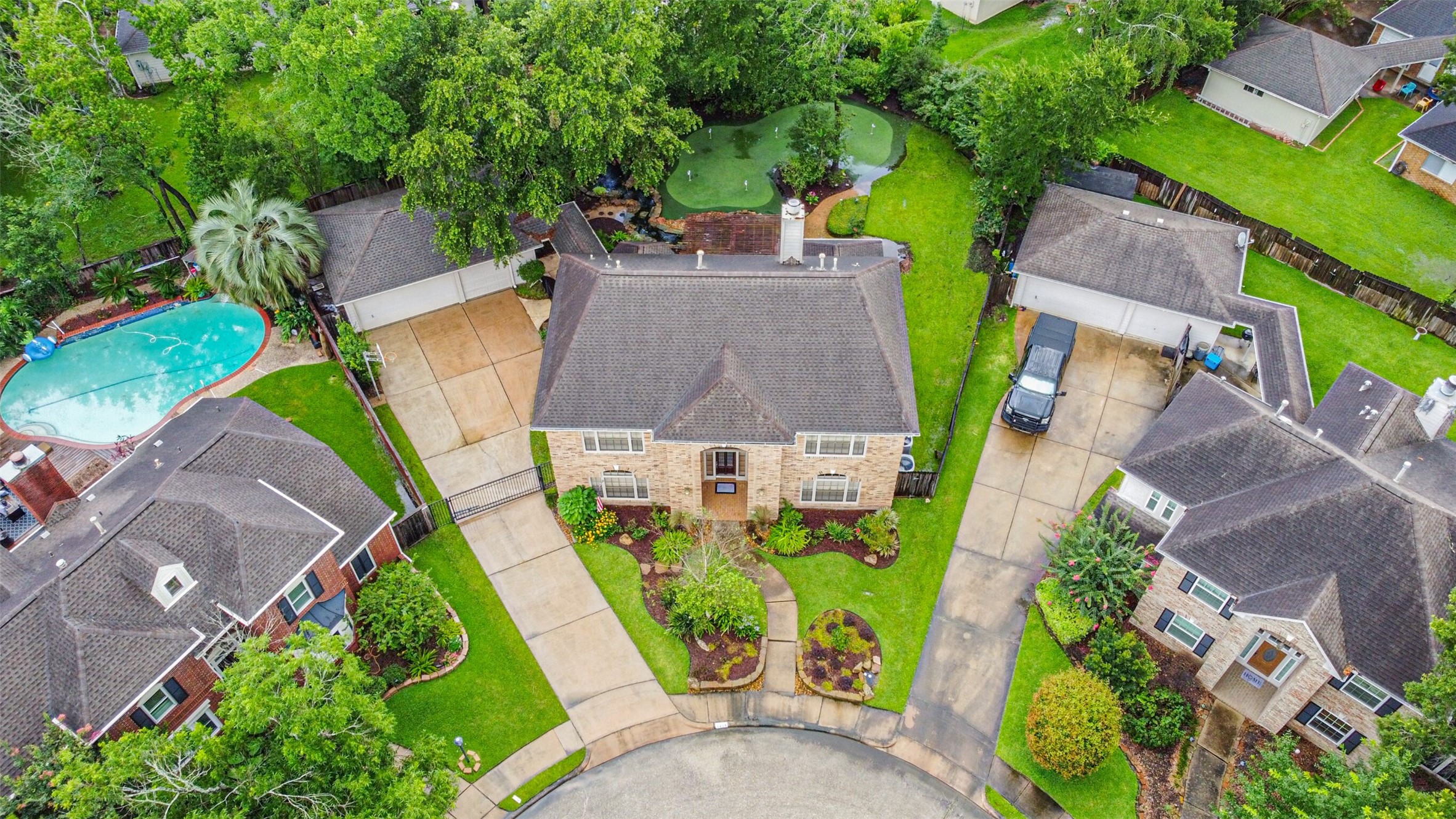 2214 Cherrytree Ridge Lane Houston, TX 77062 - Photo 4 of 45 Aerial Photo