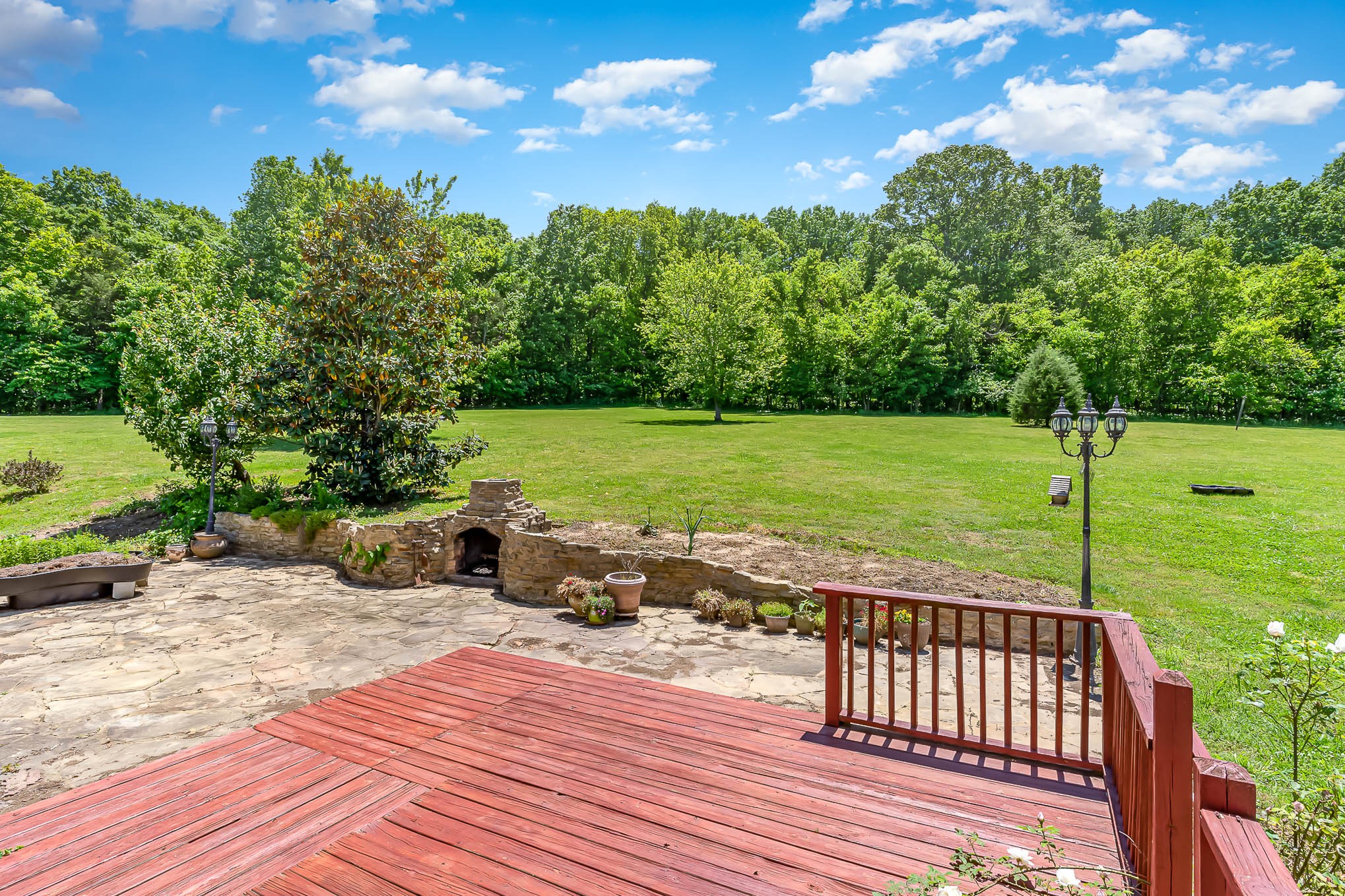 523 D V Circle Spring Hill, TN 37174 - Photo 23 of 25 a view of a patio with a yard