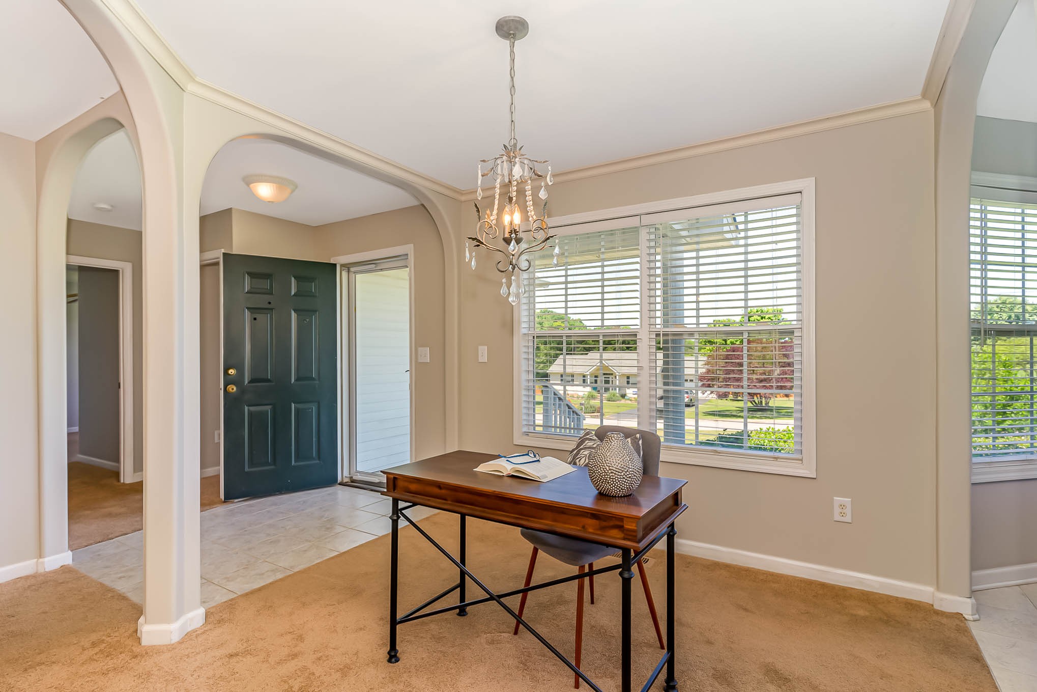 523 D V Circle Spring Hill, TN 37174 - Photo 4 of 25 a view of a dining room with furniture window and outside view