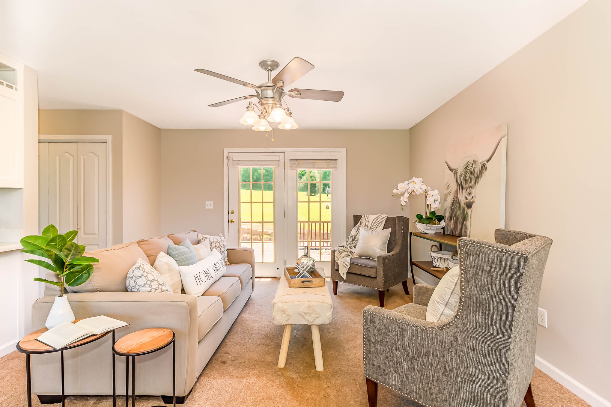 523 D V Circle Spring Hill, TN 37174 - Photo 7 of 25 a living room with furniture and a large window