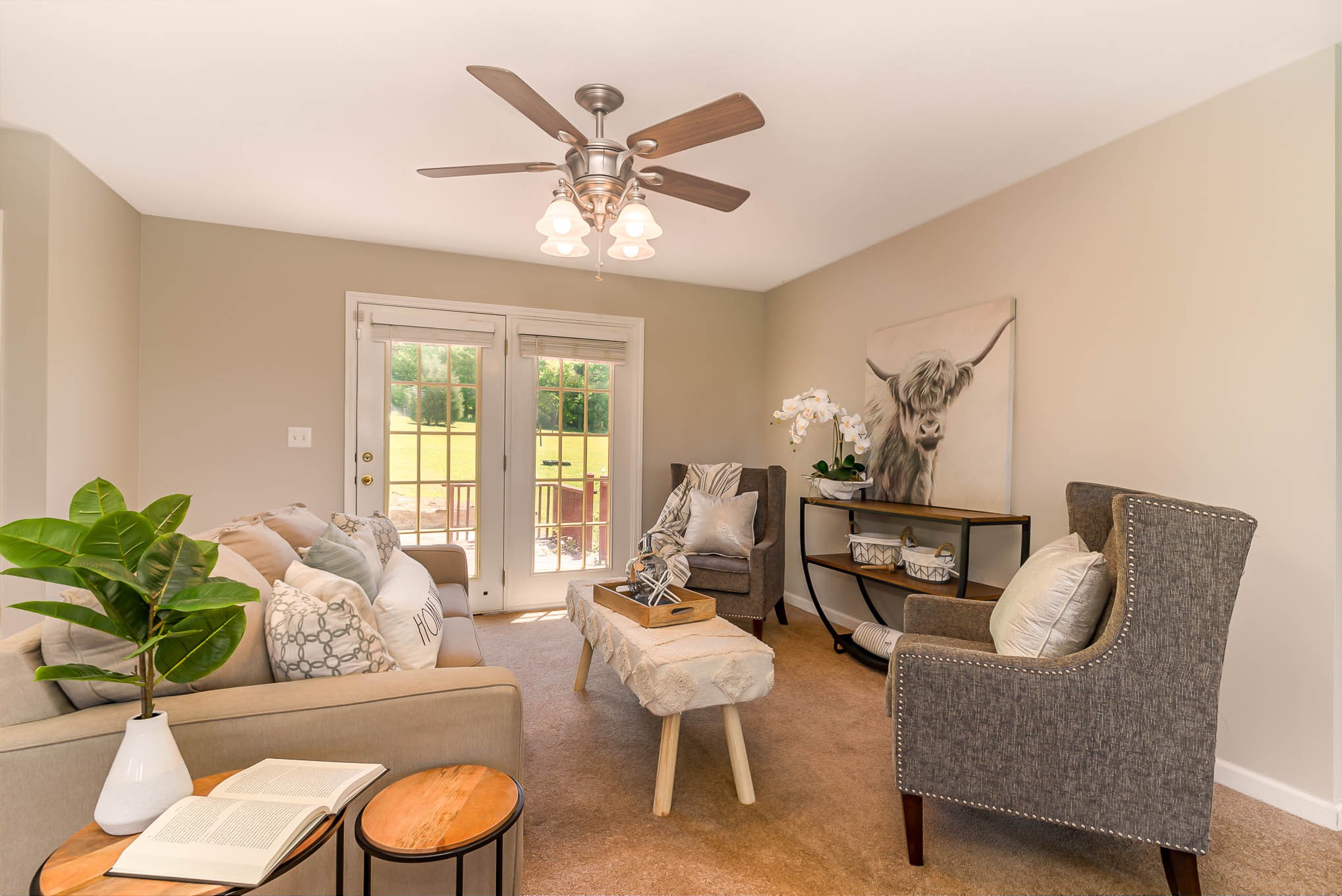 523 D V Circle Spring Hill, TN 37174 - Photo 8 of 25 a living room with furniture and wooden floor