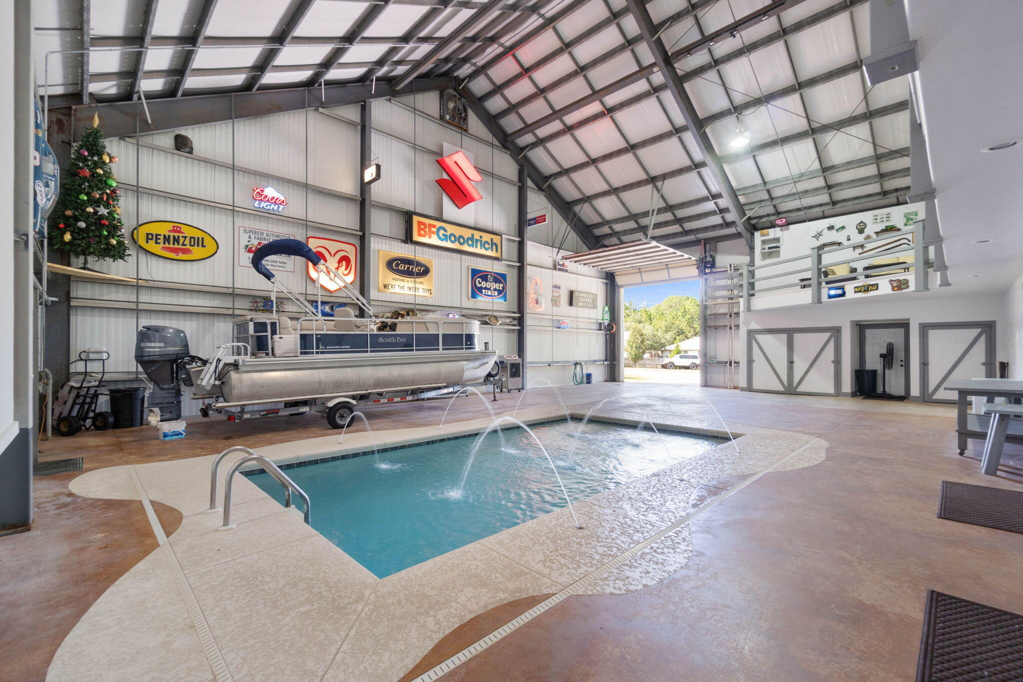 8836 Turkey Bluff Road Navarre, FL 32566 - Photo 6 of 70 Garage / Pool Area