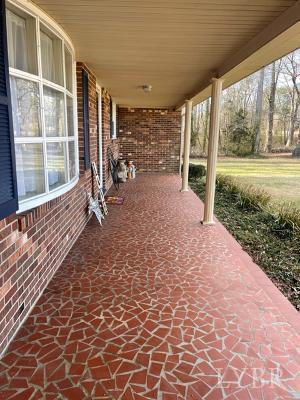 2548 Halifax Road Chatham, VA 24531 - Photo 20 of 21 a view of a porch with a yard