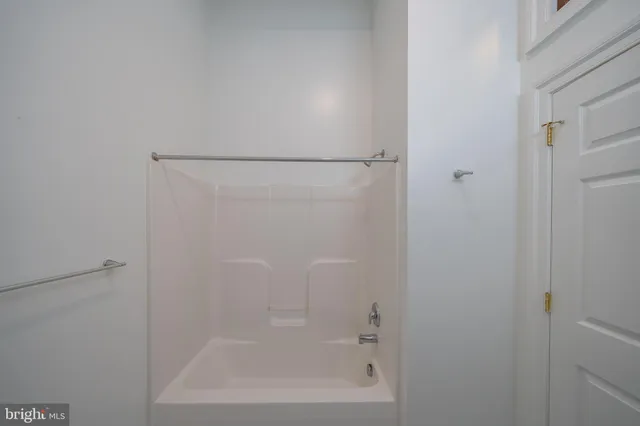 a close up of a bathtub