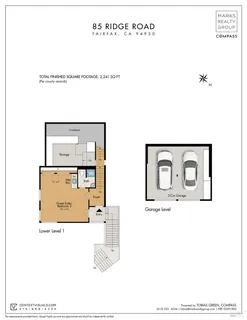 $1,395,000 | 85 Ridge Road, Fairfax, CA 94930