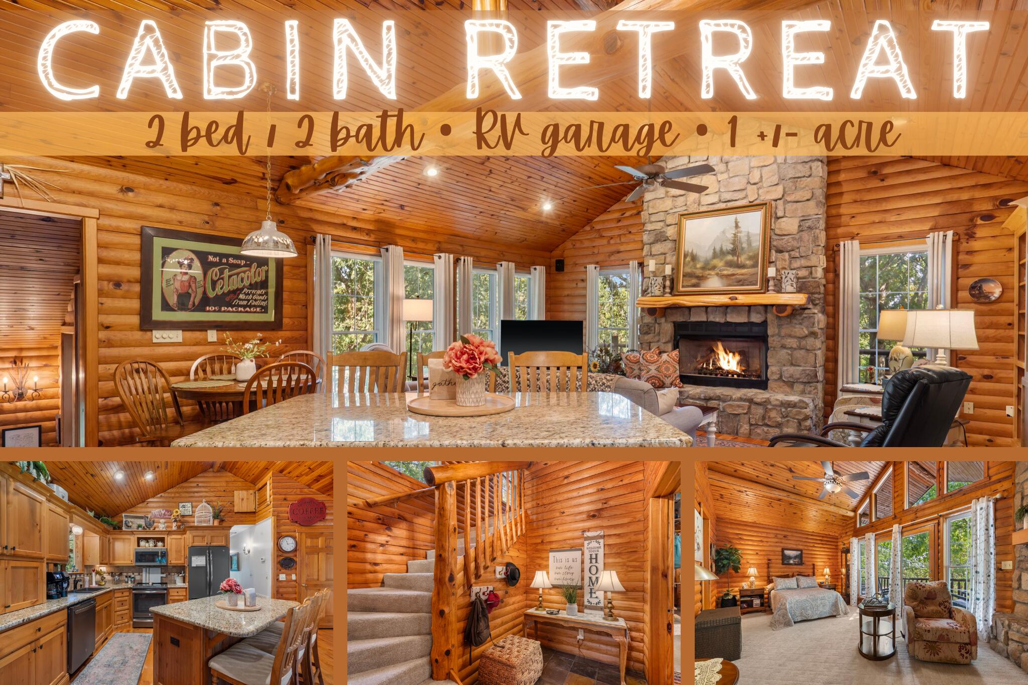 491 Compton Ridge Road Branson, MO 65616 - Photo 1 of 1 Cabin Retreat