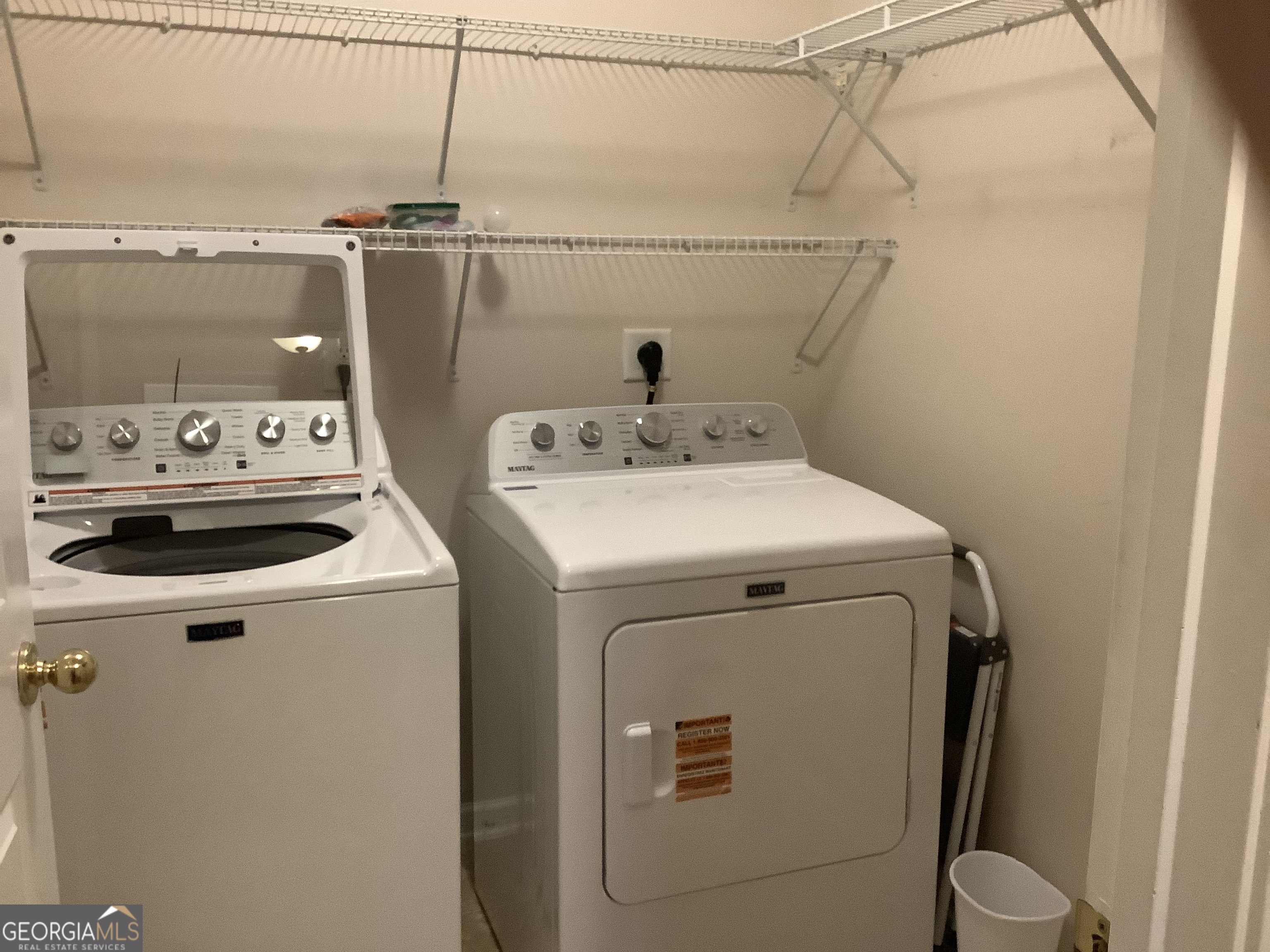 120 Cedar Bay Circle Dallas, GA 30157 - Photo 10 of 27 a utility room with dryer and washer