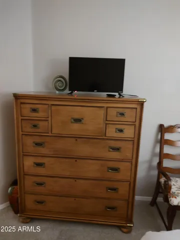 a view of a dresser