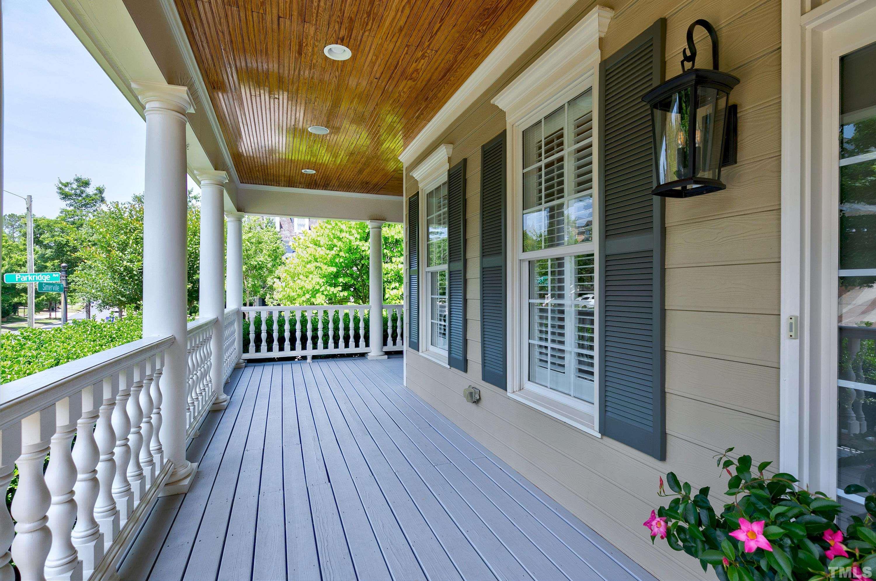 202 Simerville Road Chapel Hill, NC 27517 - Photo 2 of 51 a view of balcony with wooden floor