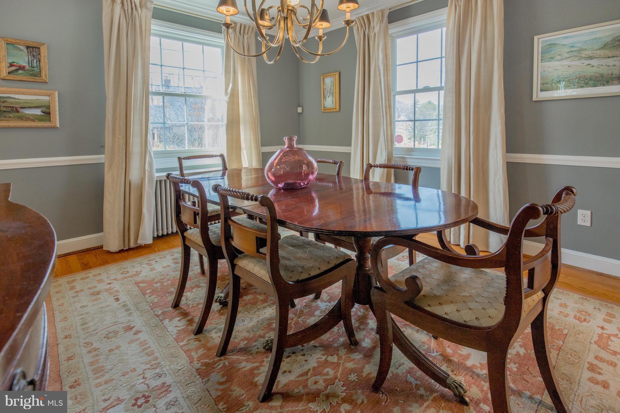 9505 Thornhill Road Silver Spring, MD 20901 - Photo 7 of 30 a view of a dining room with furniture and window