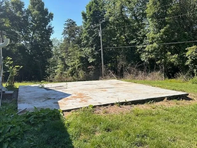 a view of swimming pool with an outdoor space