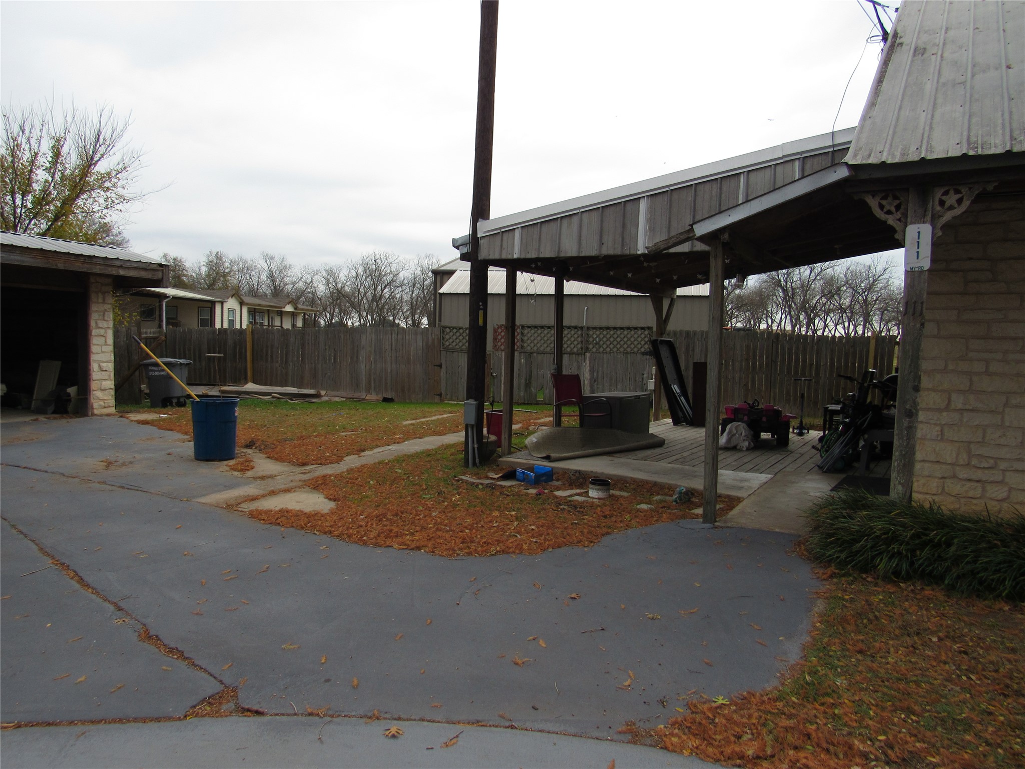 113 My Road Bastrop, TX 78602 - Photo 33 of 35 View of yard with a deck