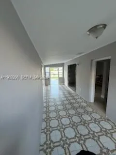 a view of empty room with window