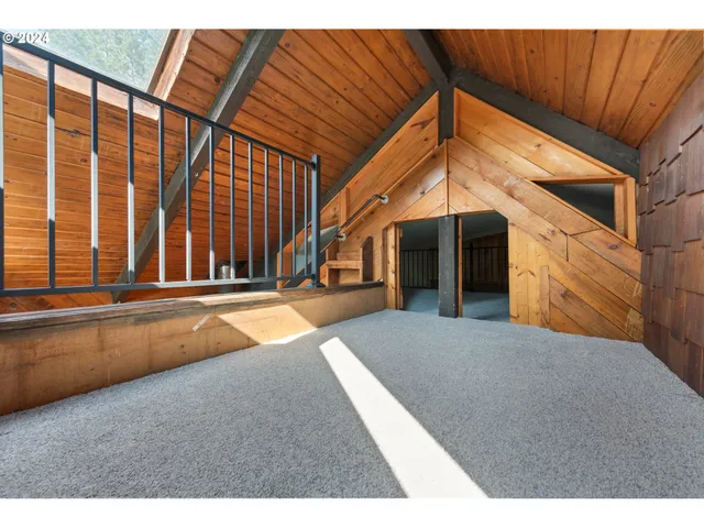 a view of swimming pool with an outdoor seating