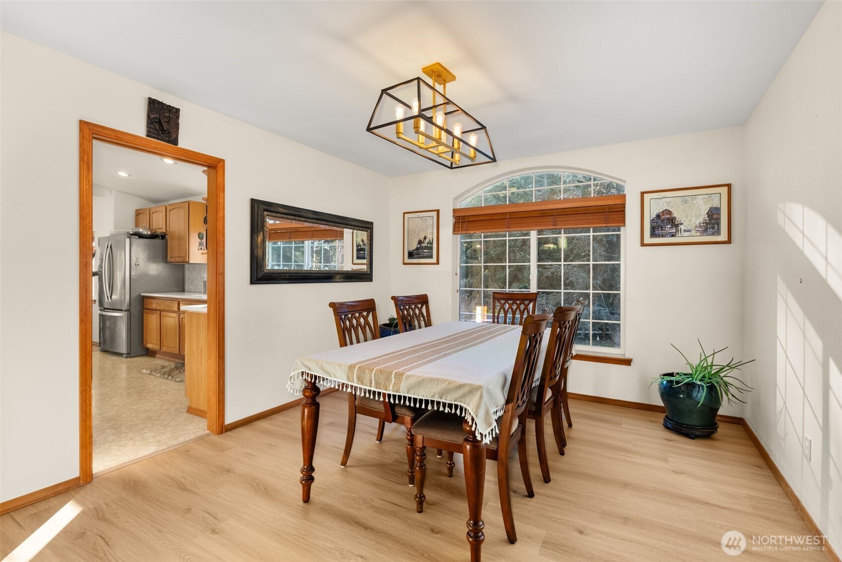 104 Walsh Lane Chehalis, WA 98532 - Photo 4 of 30 a view of a dining room with furniture window and wooden floor