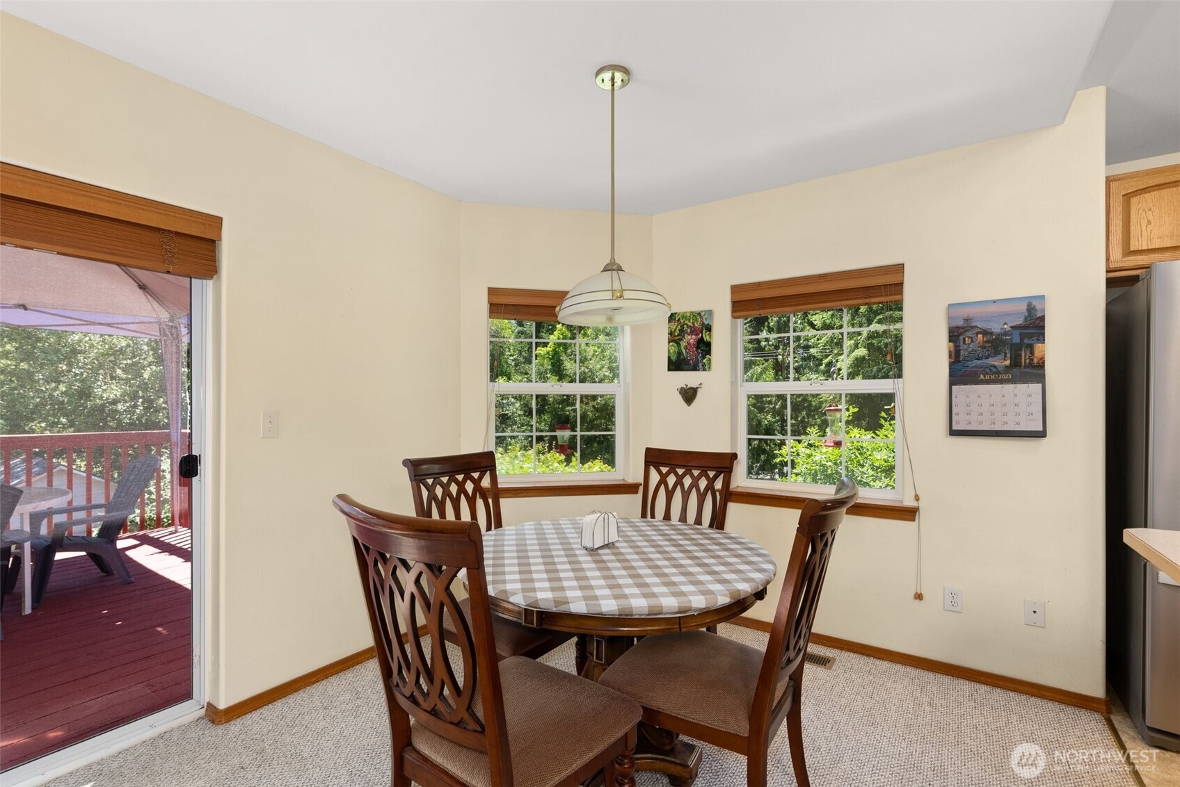104 Walsh Lane Chehalis, WA 98532 - Photo 9 of 30 a view of a dining room with furniture window and outside view