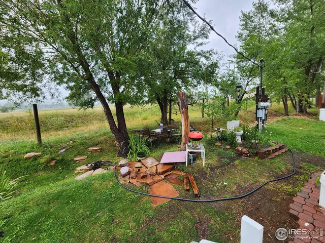 a view of outdoor space and yard