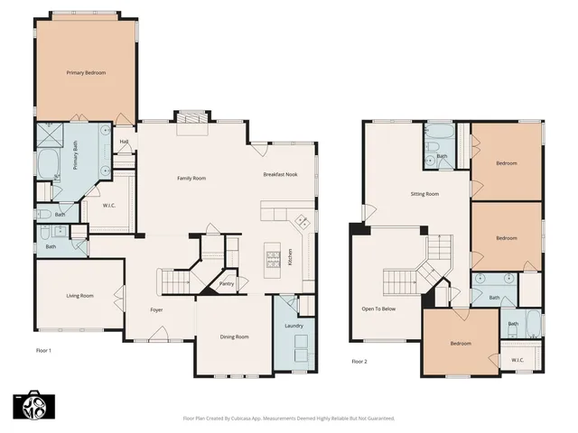 a picture of a floor plan