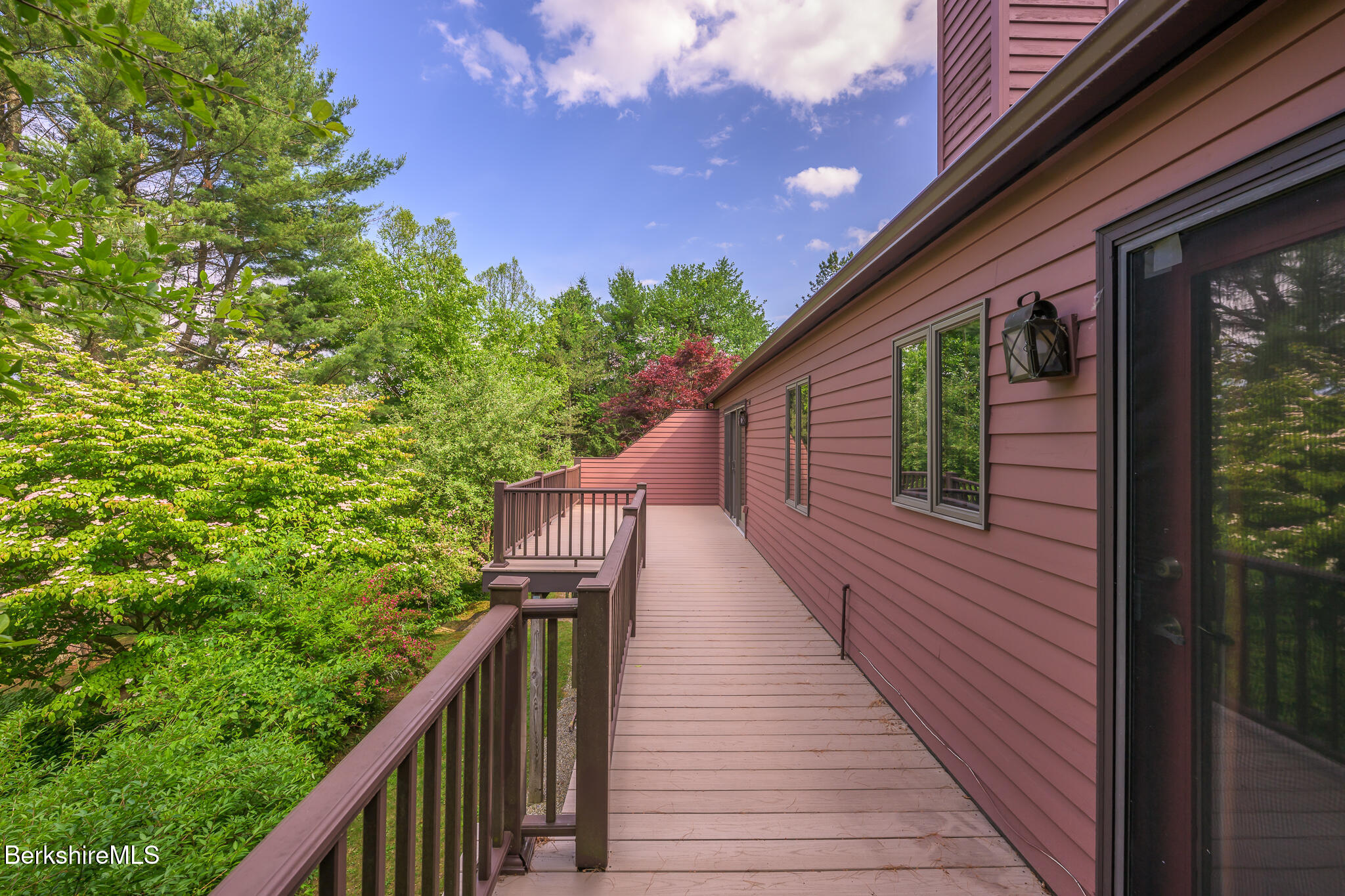 6 Manitauk Heights Stockbridge, MA 01262 - Photo 41 of 49 deck with Primary bedroom door