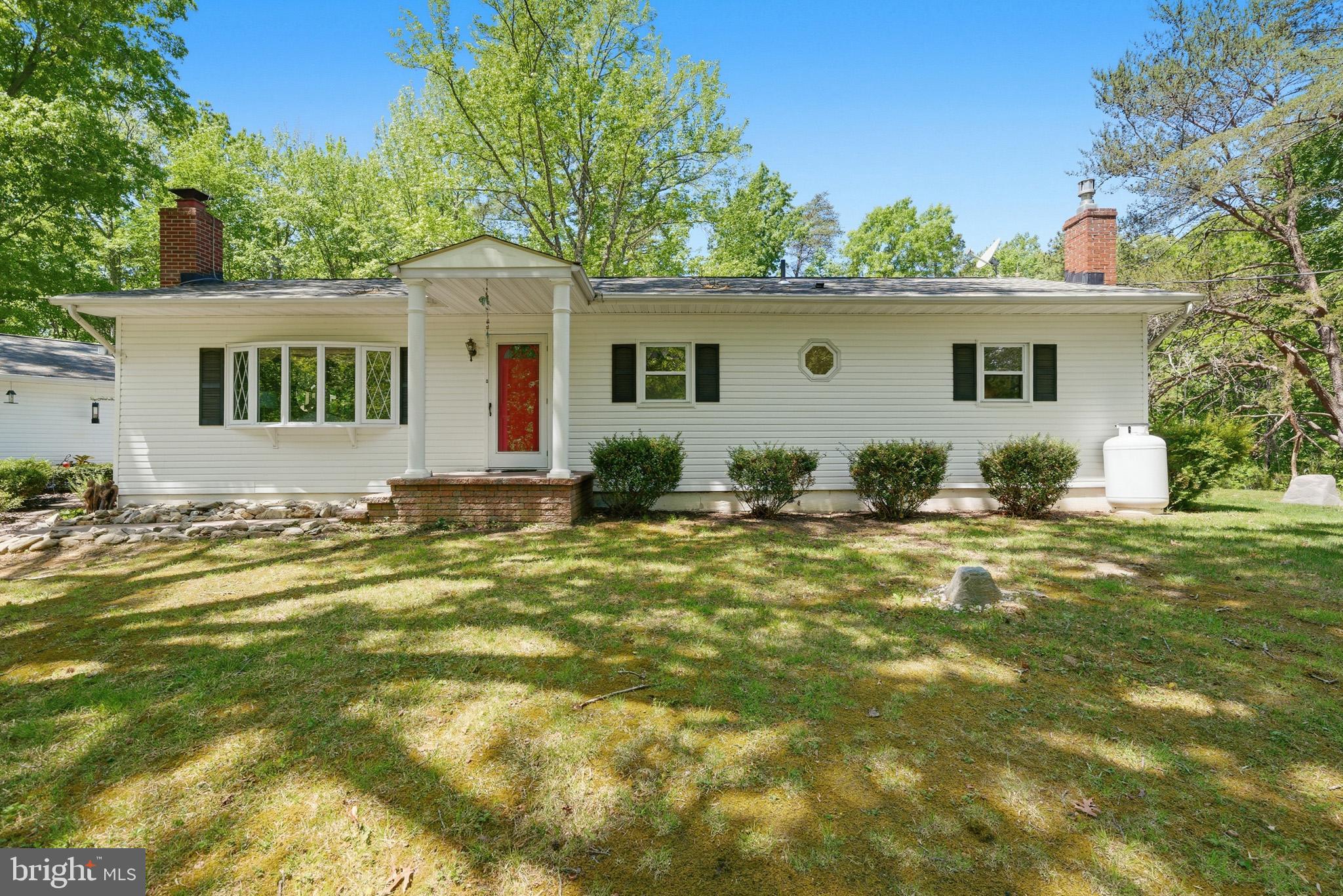 100 David Gray Road St. Leonard, MD 20685 - Photo 57 of 61 Rear facing view of the home.