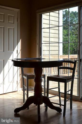 1244 Woodbrook Court Reston, VA 20194 - Photo 30 of 30 Cozy Breakfast Area w/Sliding Glass door to deck