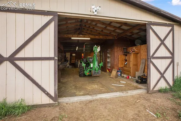 a view of front door