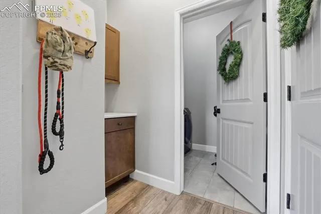 a view of walk in closet