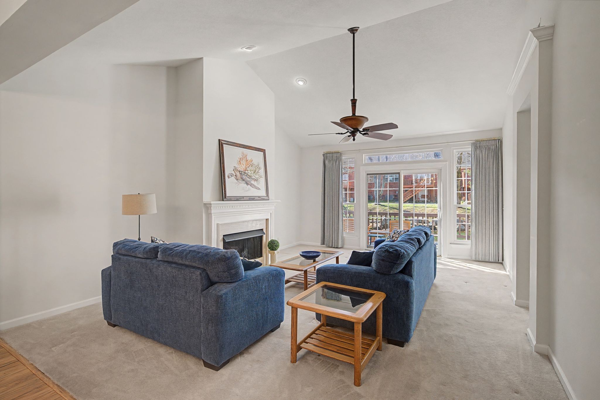 231 Green Harbor Road, Unit 8 Old Hickory, TN 37138 - Photo 17 of 36 a living room with furniture and a large window