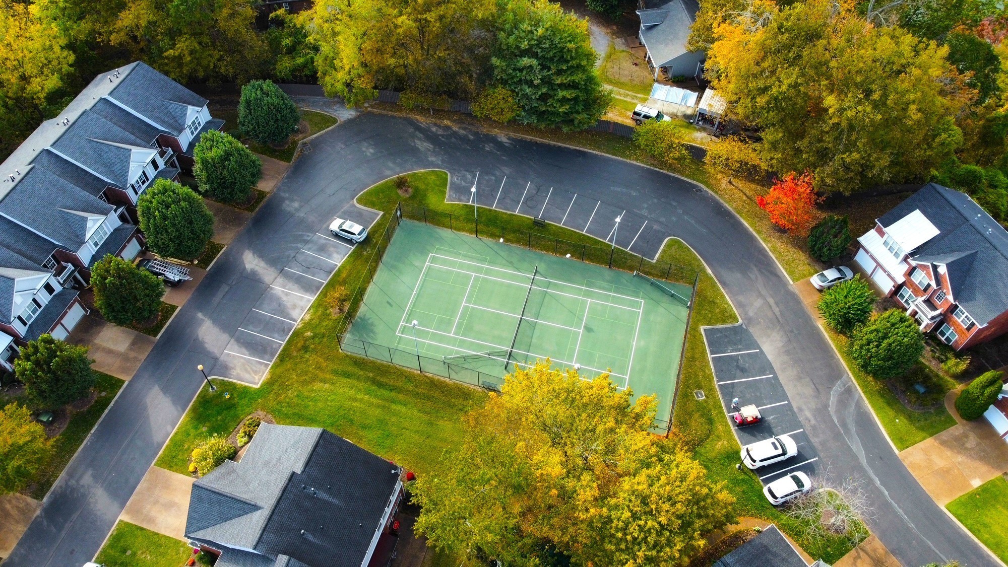 231 Green Harbor Road, Unit 8 Old Hickory, TN 37138 - Photo 29 of 36 an aerial view of a house