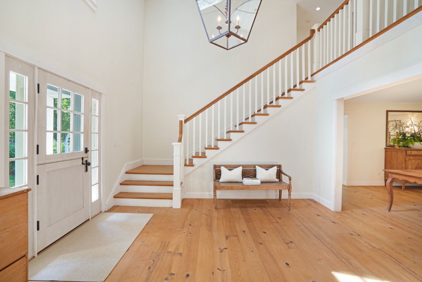 53 Stoney Hill Road West Tisbury, MA 02568 - Photo 3 of 51 a view of entryway and hall with wooden floor