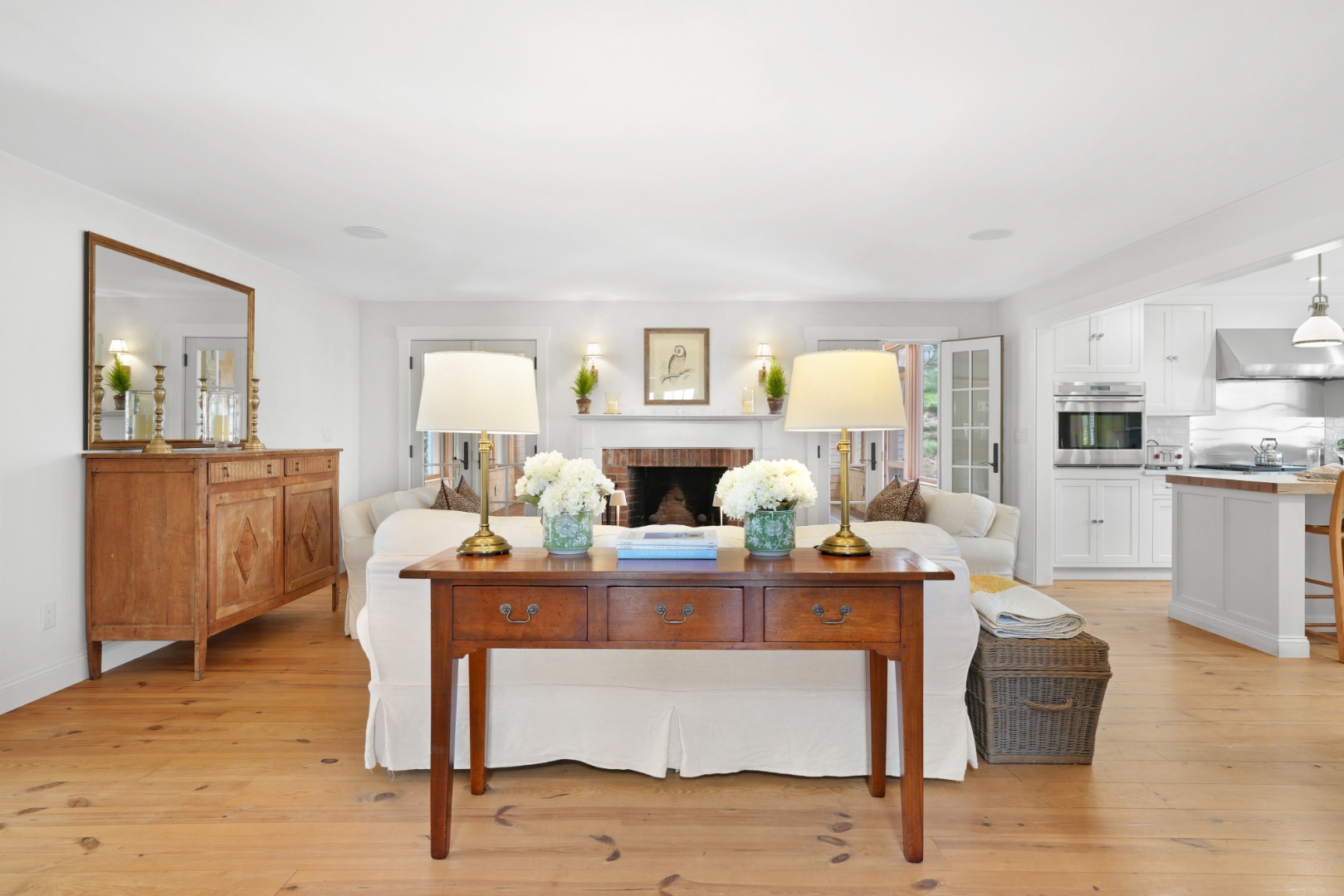 53 Stoney Hill Road West Tisbury, MA 02568 - Photo 5 of 51 a dining room with furniture and wooden floor