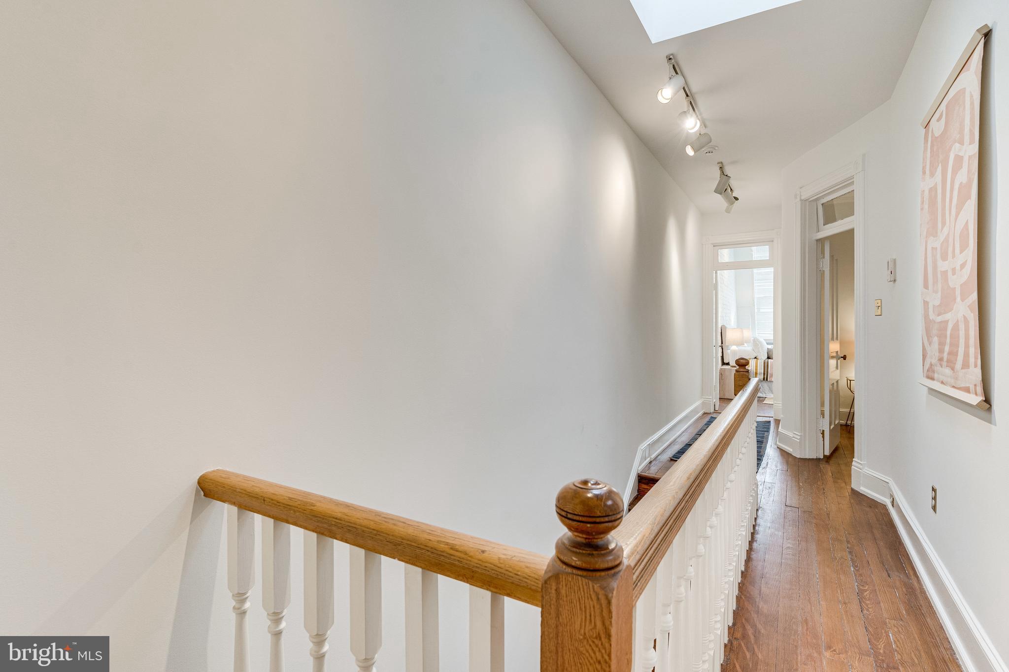 148 F Street Southeast Washington, DC 20003 - Photo 23 of 72 Bright hallway with large skylight