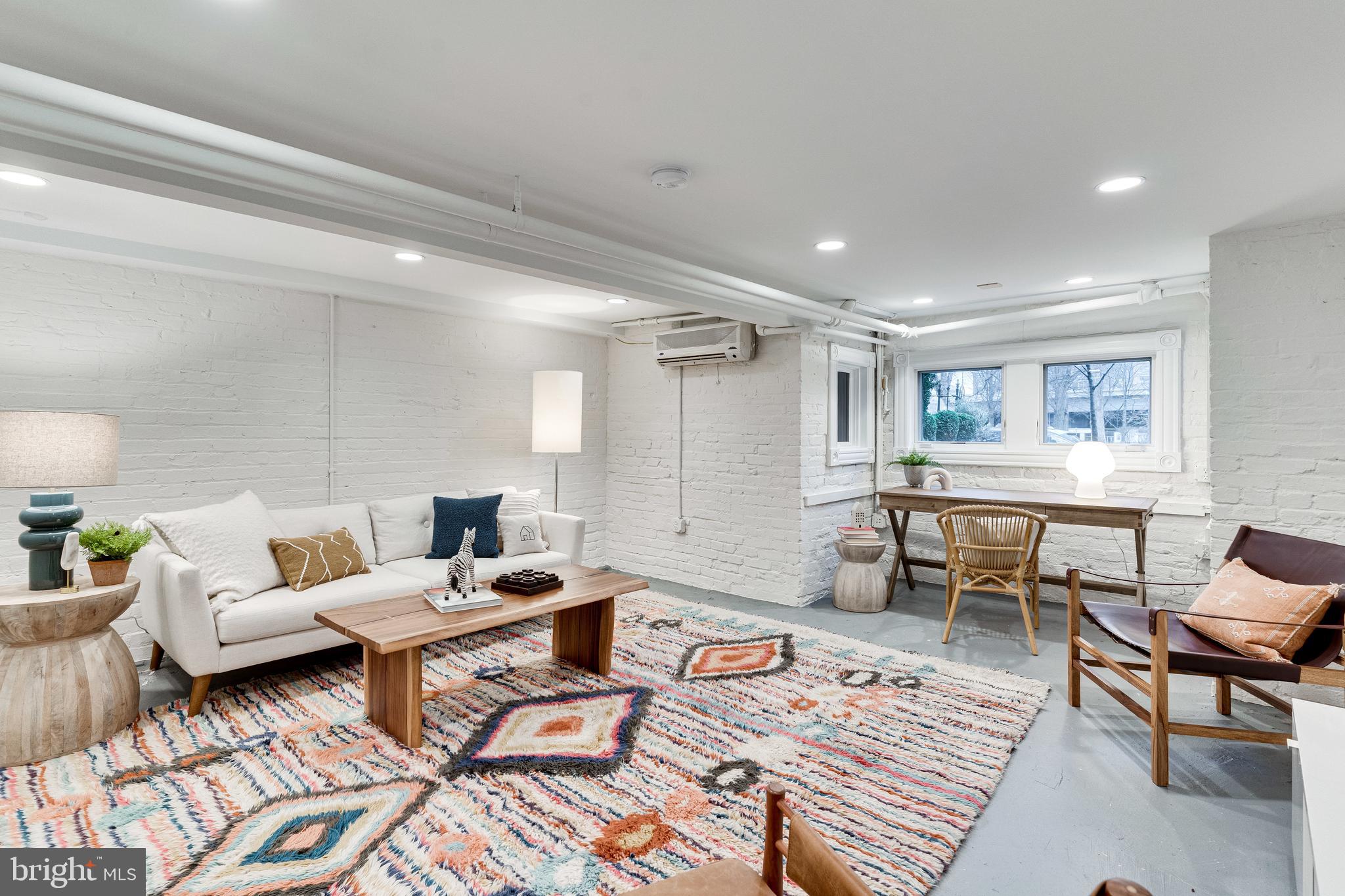 148 F Street Southeast Washington, DC 20003 - Photo 37 of 72 Spacious lower level family room w/windows