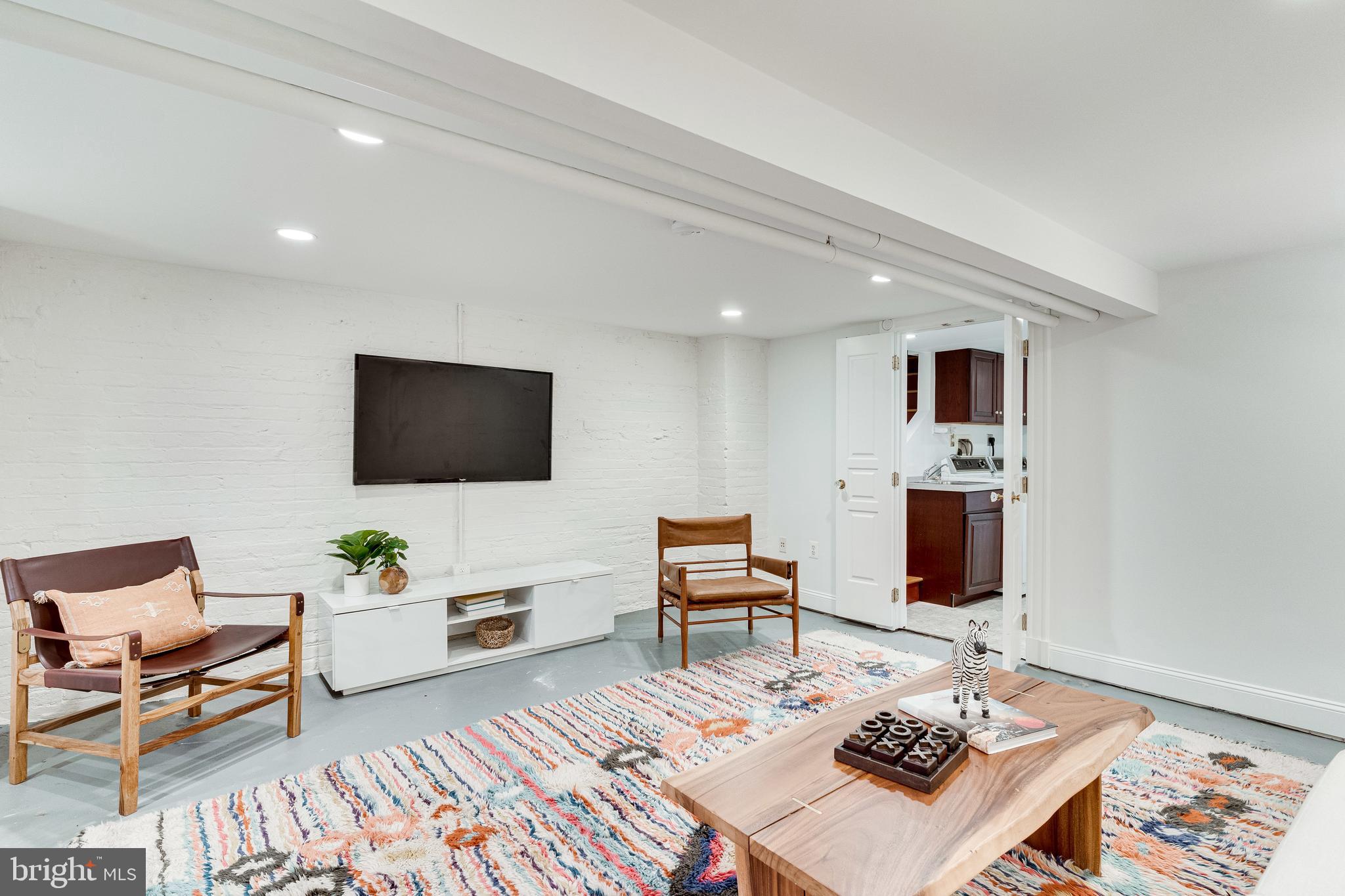 148 F Street Southeast Washington, DC 20003 - Photo 41 of 72 Double doors can be closed off for privacy