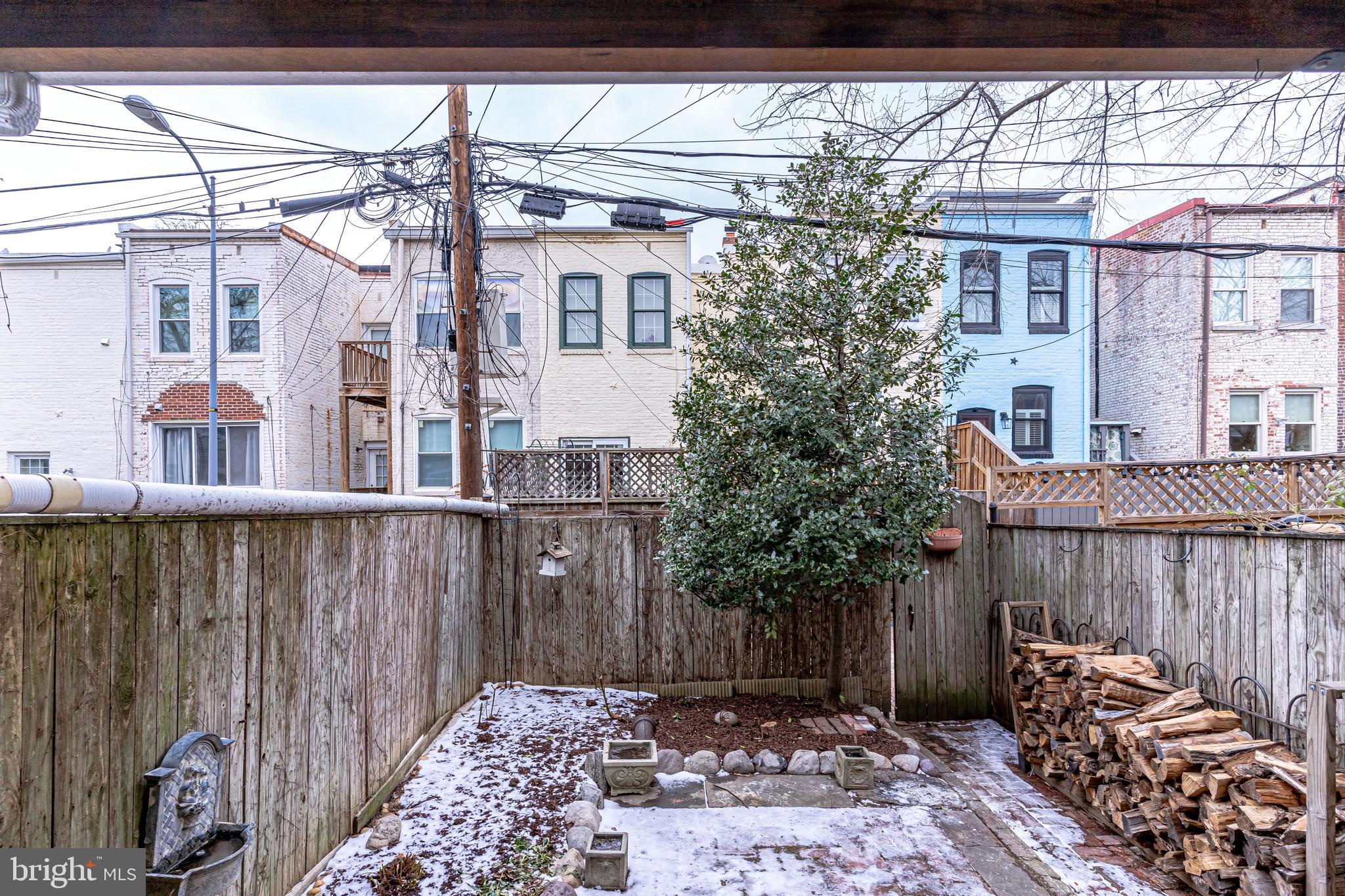 148 F Street Southeast Washington, DC 20003 - Photo 48 of 72 Spacious patio w/gate to alley, EZ for bikes/peds