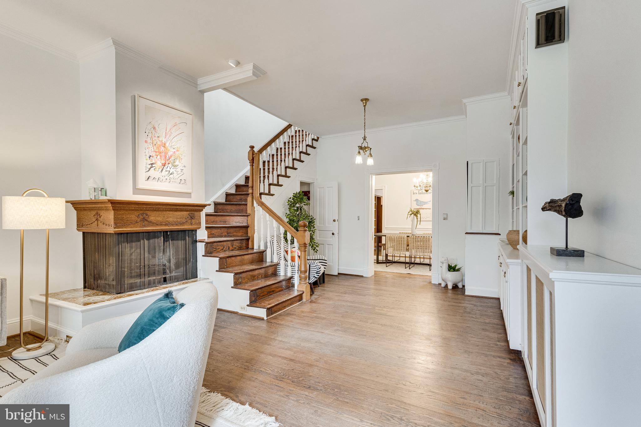 148 F Street Southeast Washington, DC 20003 - Photo 5 of 72 Spacious double parlor, perfect for entertaining