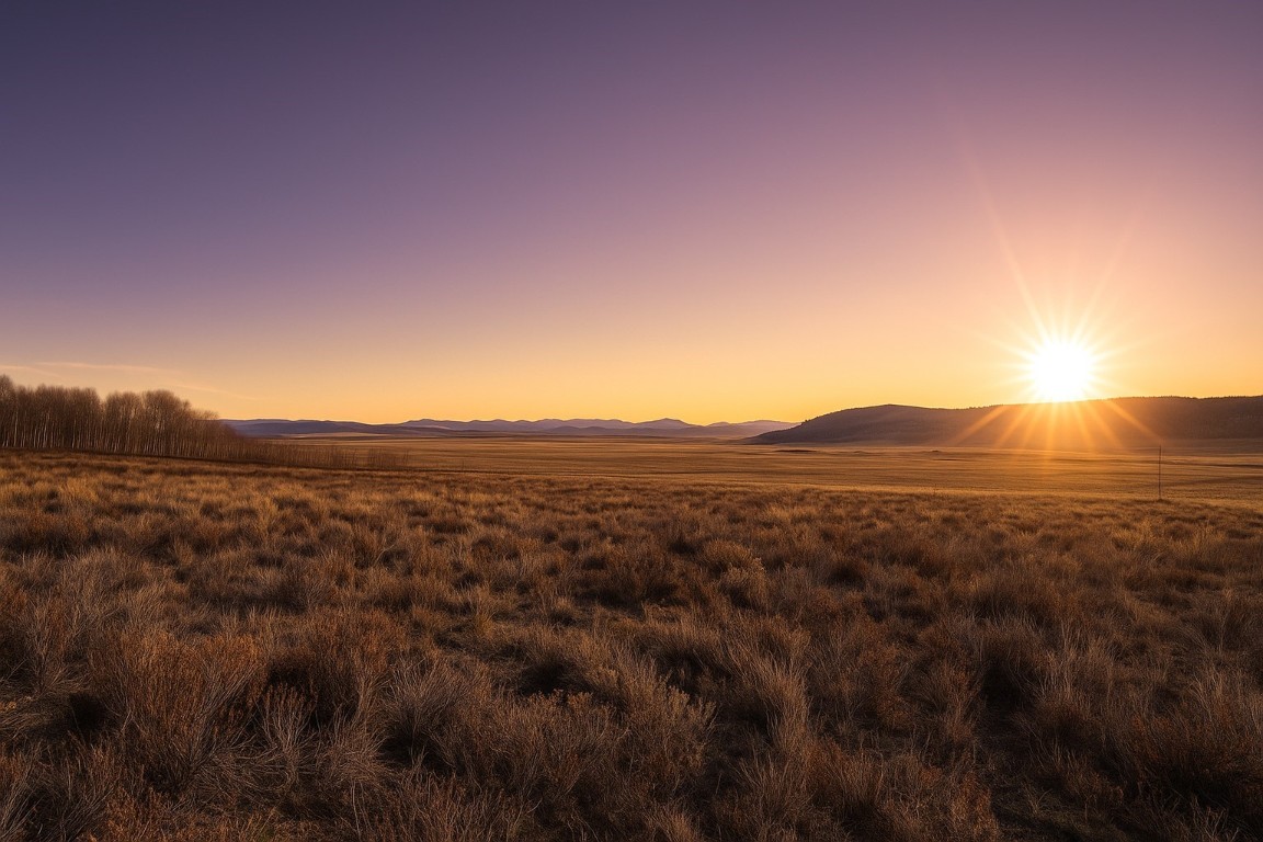 a view of a mountain range with a lush green forest