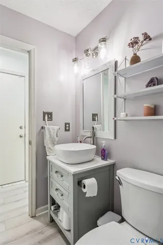 a bed room with a bed and a couch