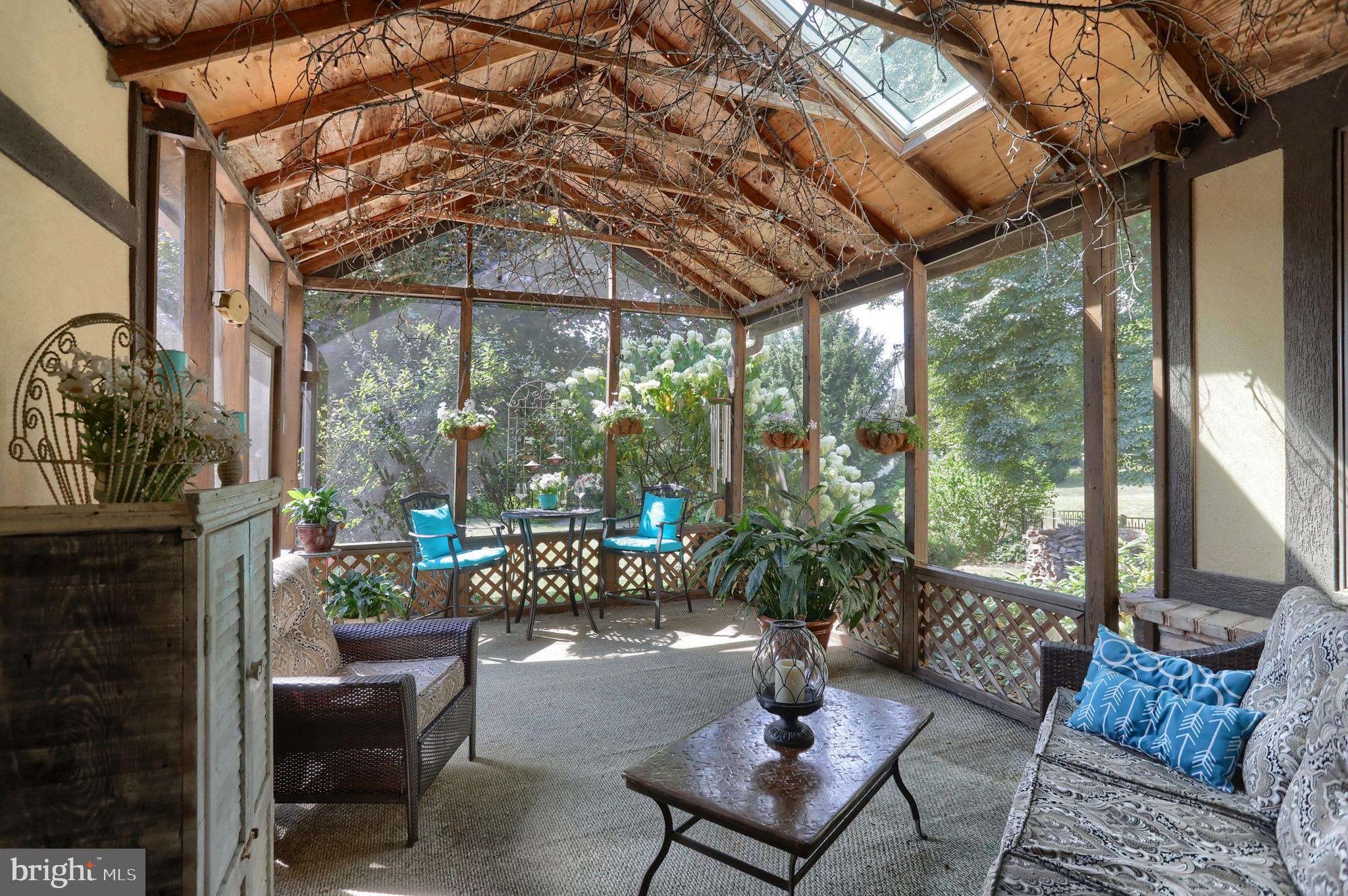 1 Banbury Road Hummelstown, PA 17036 - Photo 61 of 111 Screened in porch - summer view
