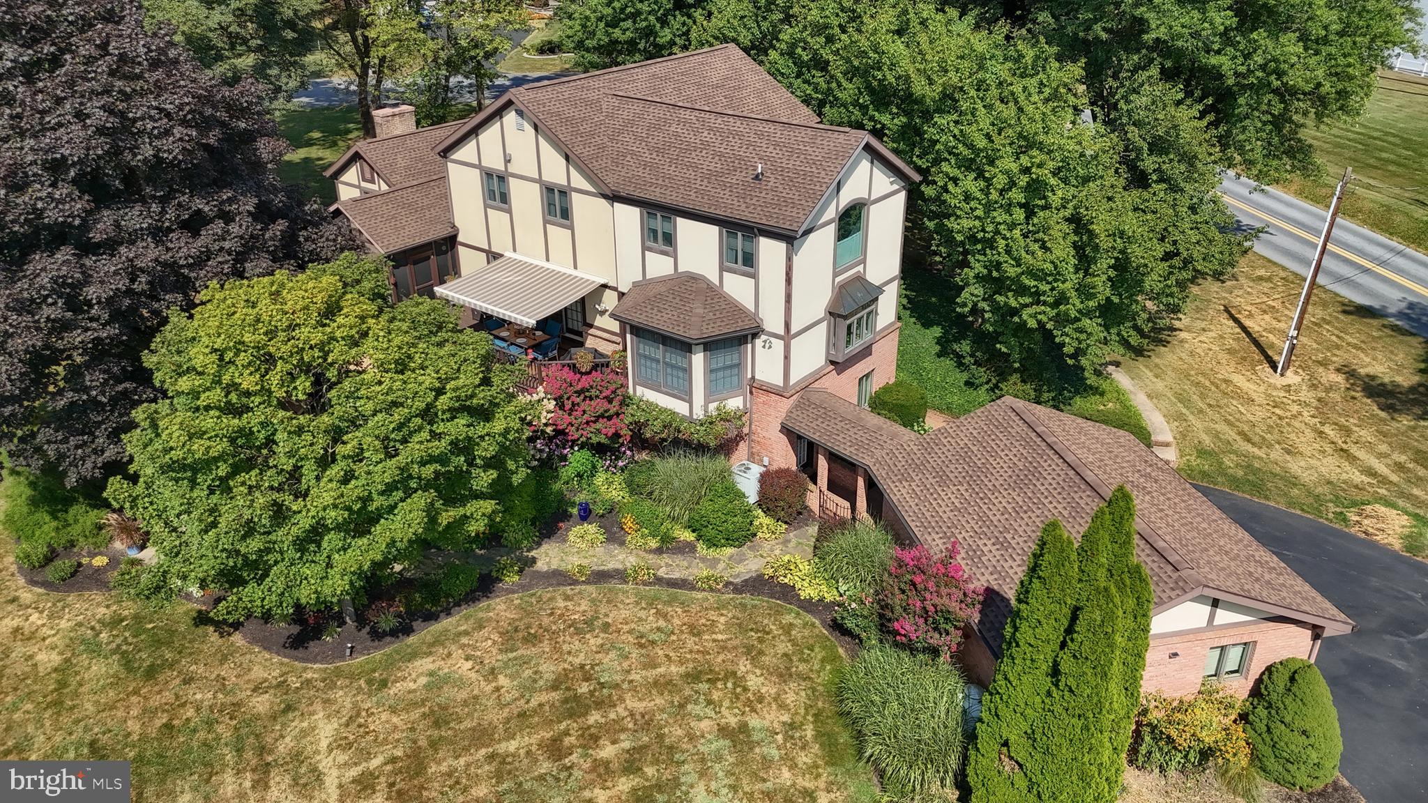 1 Banbury Road Hummelstown, PA 17036 - Photo 82 of 111 Birds eye summer view