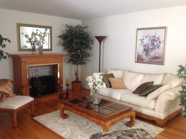 500 High Ridge Road Hillside, IL 60162 - Photo 3 of 22 a living room with furniture and a fireplace