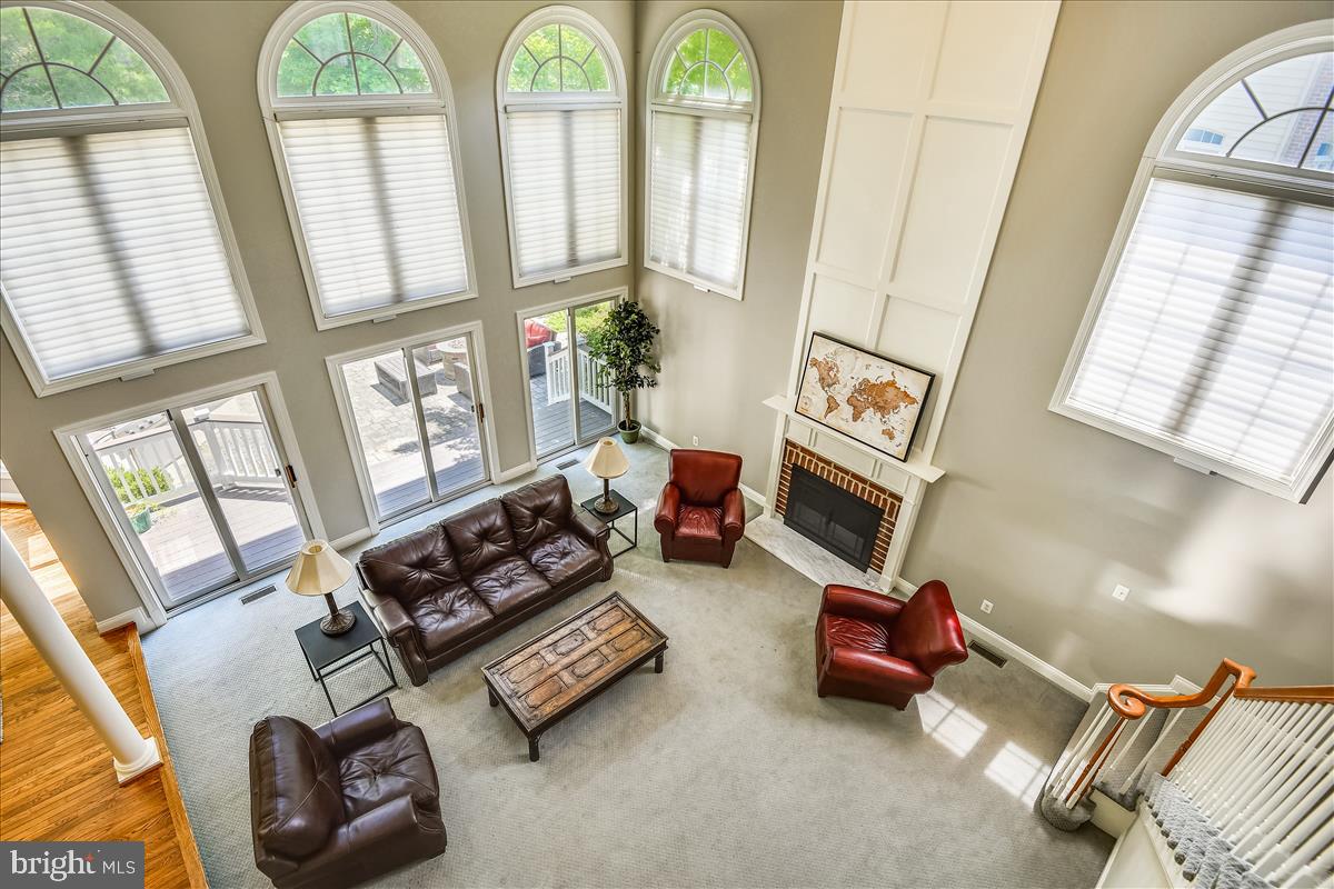 92 Colony Crossing Edgewater, MD 21037 - Photo 17 of 48 View from the upstairs Loft, down to the Family Rm