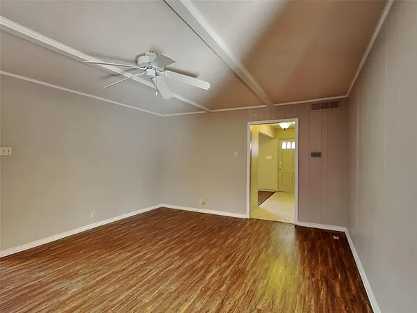 wooden floor in an empty room