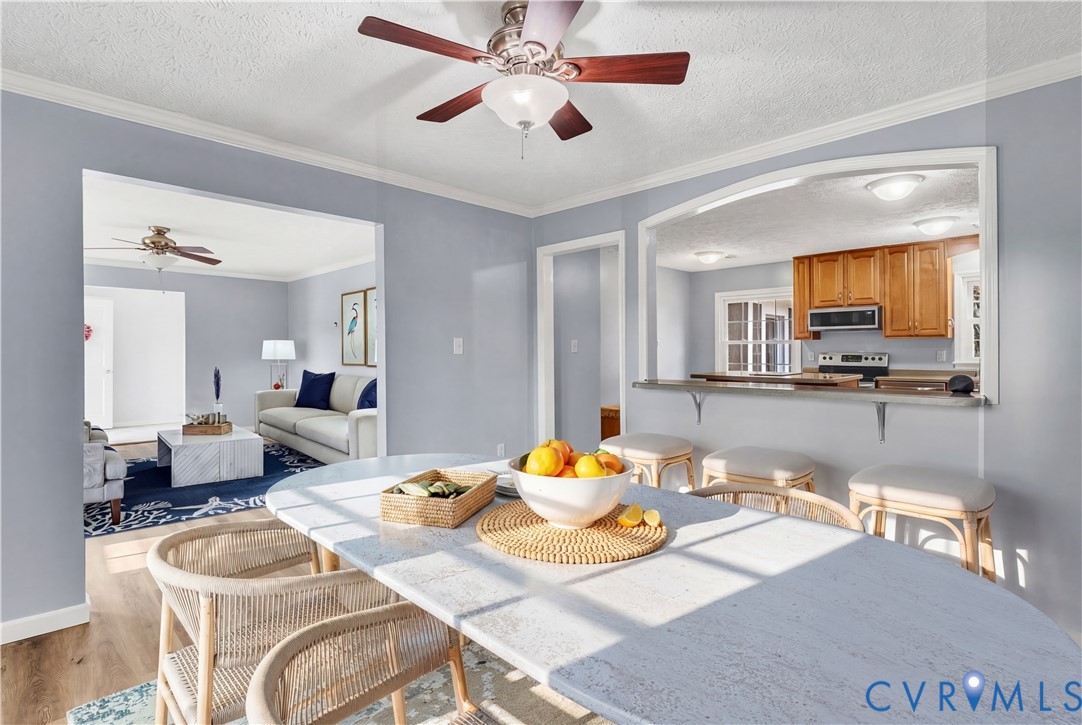 9829 Line Fence Road Hayes, VA 23072 - Photo 6 of 64 a view of a dining room with furniture