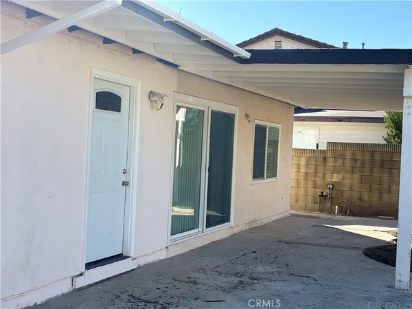 a view of a house with a porch