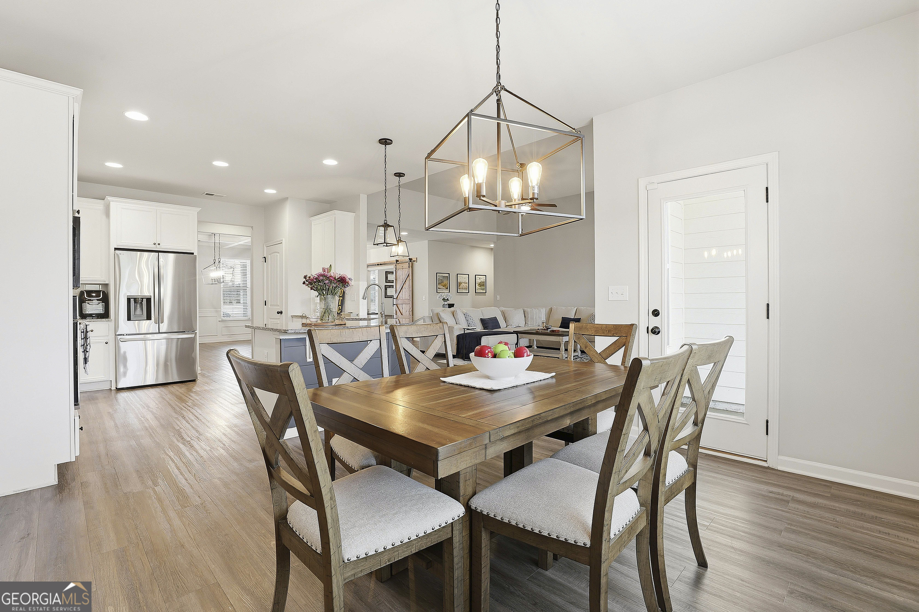 66 Chapman Farm Road Senoia, GA 30276 - Photo 19 of 46 a view of a dining room and livingroom view