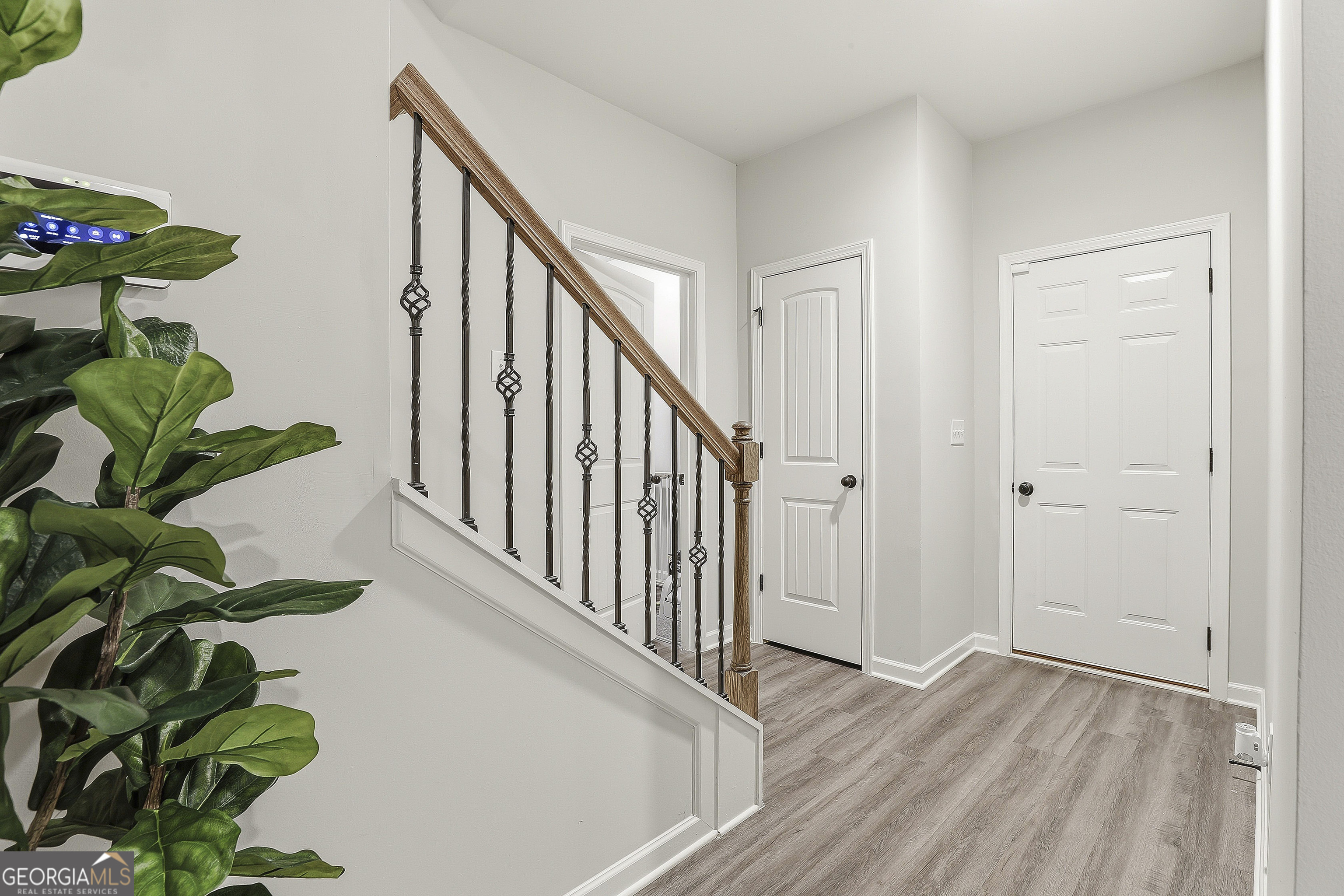66 Chapman Farm Road Senoia, GA 30276 - Photo 32 of 46 a view of entryway with wooden floor