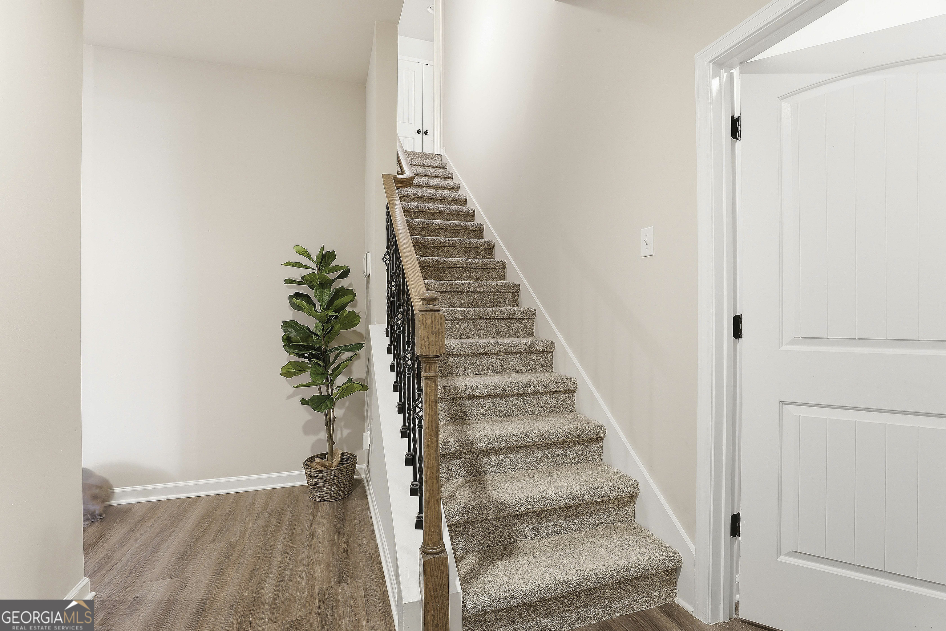 66 Chapman Farm Road Senoia, GA 30276 - Photo 34 of 46 a view of an entryway with wooden floor
